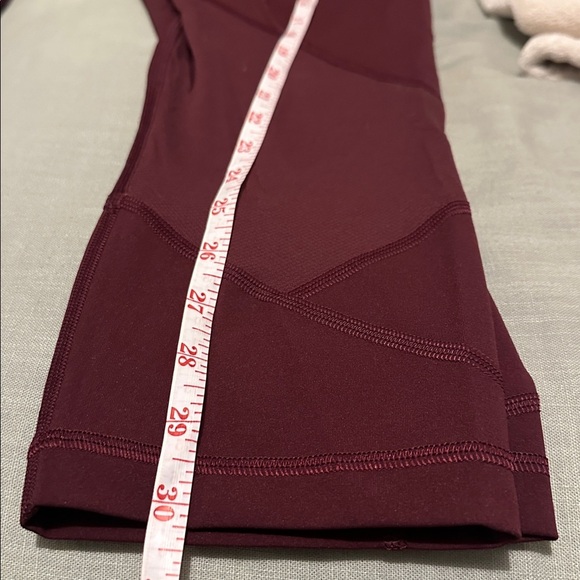 lululemon athletica Burgundy Leggings - Picture 9 of 9